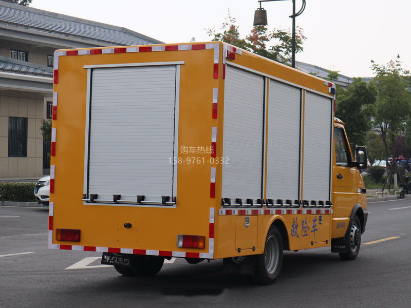 1200m³/h依维柯排水发电车