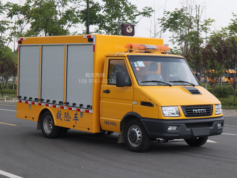 1200m³/h依维柯排水发电车
